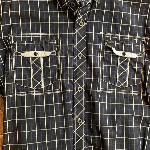 7 Diamonds button down - Picture 3 of 3